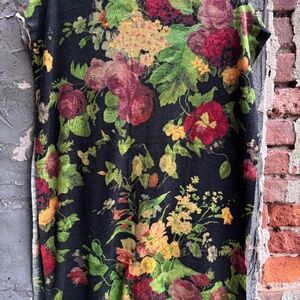 Autumn Cashmere Floral  Cashmere Wrap